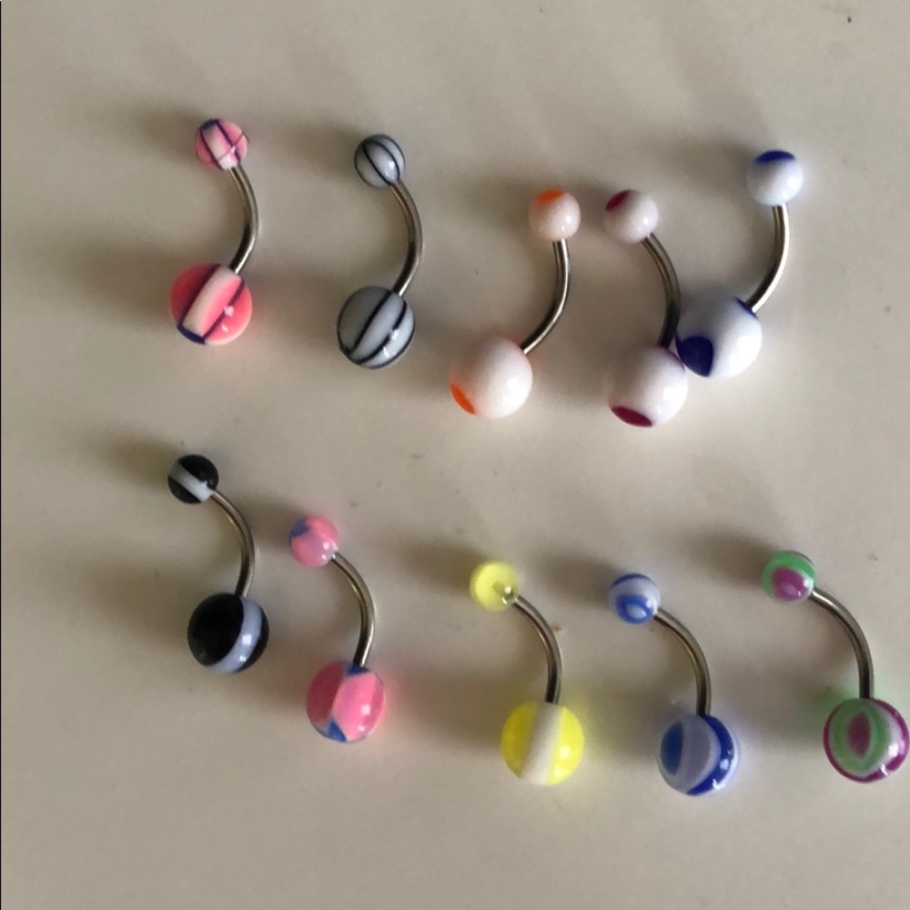 Belly button rings